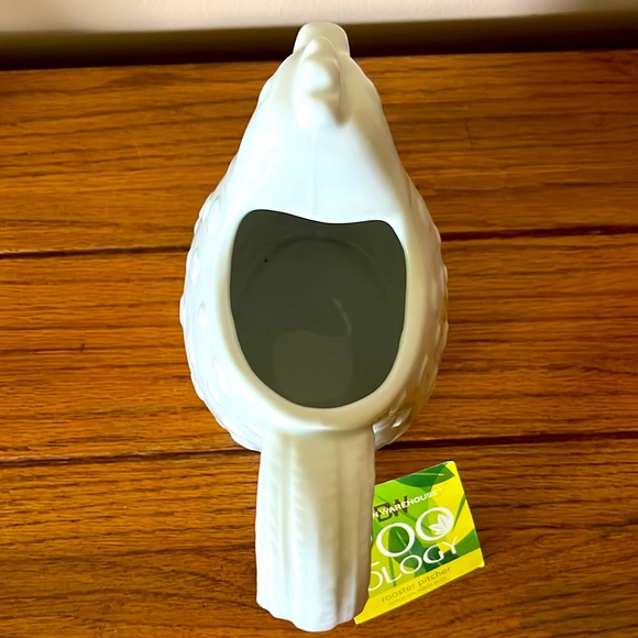 💃💃 HP 💃💃 Boston Warehouse Trading Company White Rooster Pitcher - Picture 5 of 9